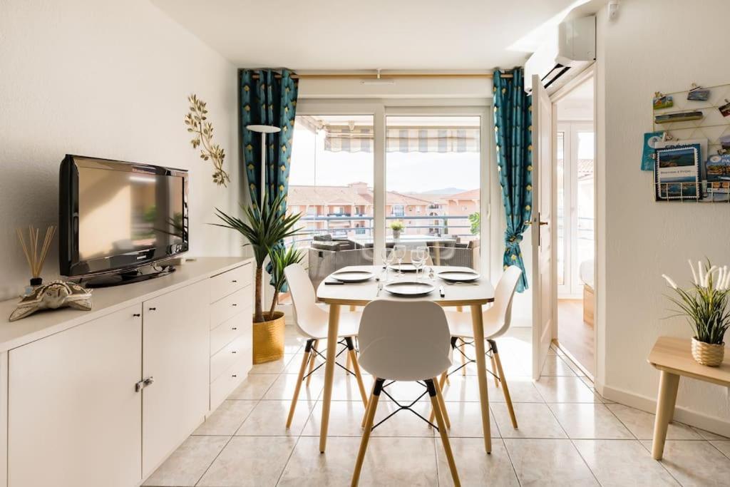 Port-Frejus, Le Paladien, Appartement 2 Pieces Climatise, Terrasse & Parking 외부 사진