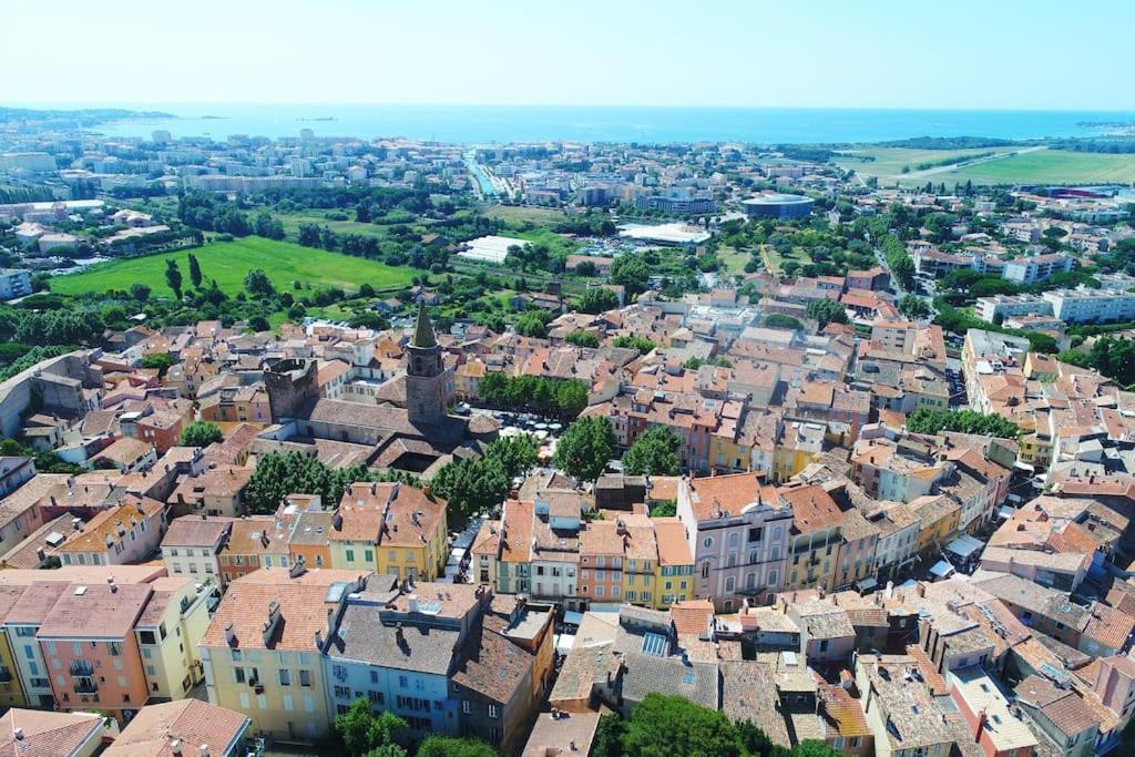 Port-Frejus, Le Paladien, Appartement 2 Pieces Climatise, Terrasse & Parking 외부 사진