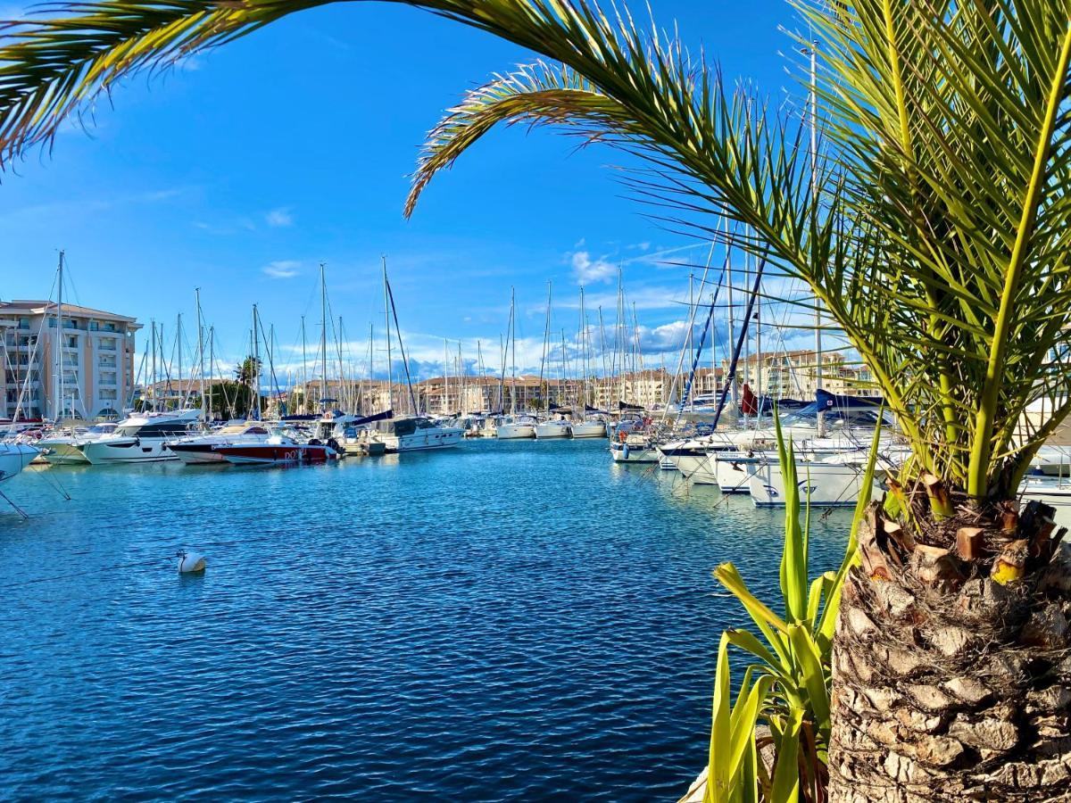 Port-Frejus, Le Paladien, Appartement 2 Pieces Climatise, Terrasse & Parking 외부 사진